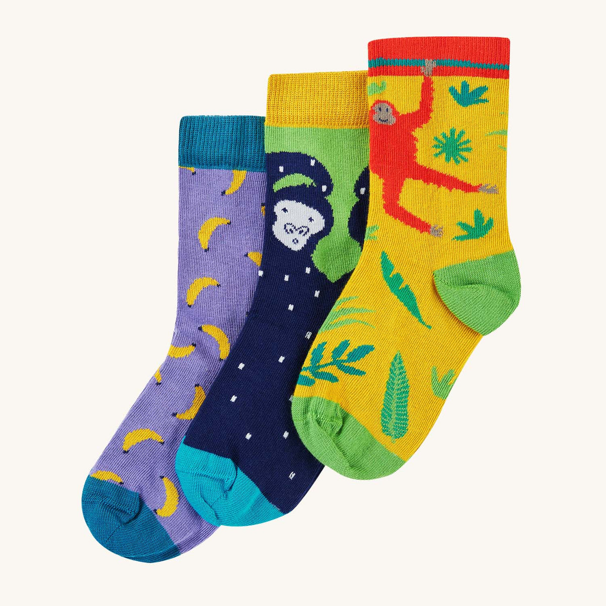 Socken Set Affe von Frugi