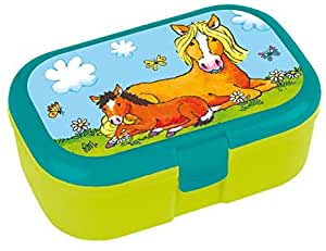 Lunchbox  BPA frei : Pferde/ Einhorn