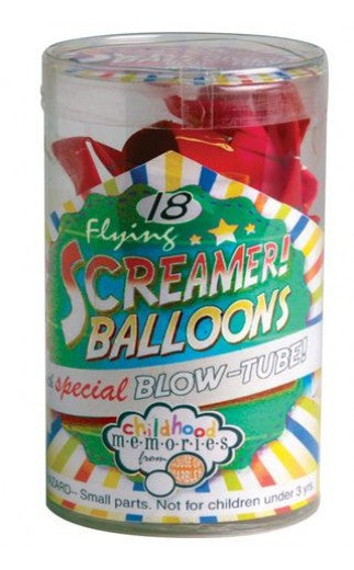 Ballons : Fliegende Kreischende Luftballons Set 18 Stück