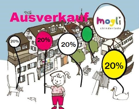 Ausverkauf. Sommerkollektion auf 20 % reduziert