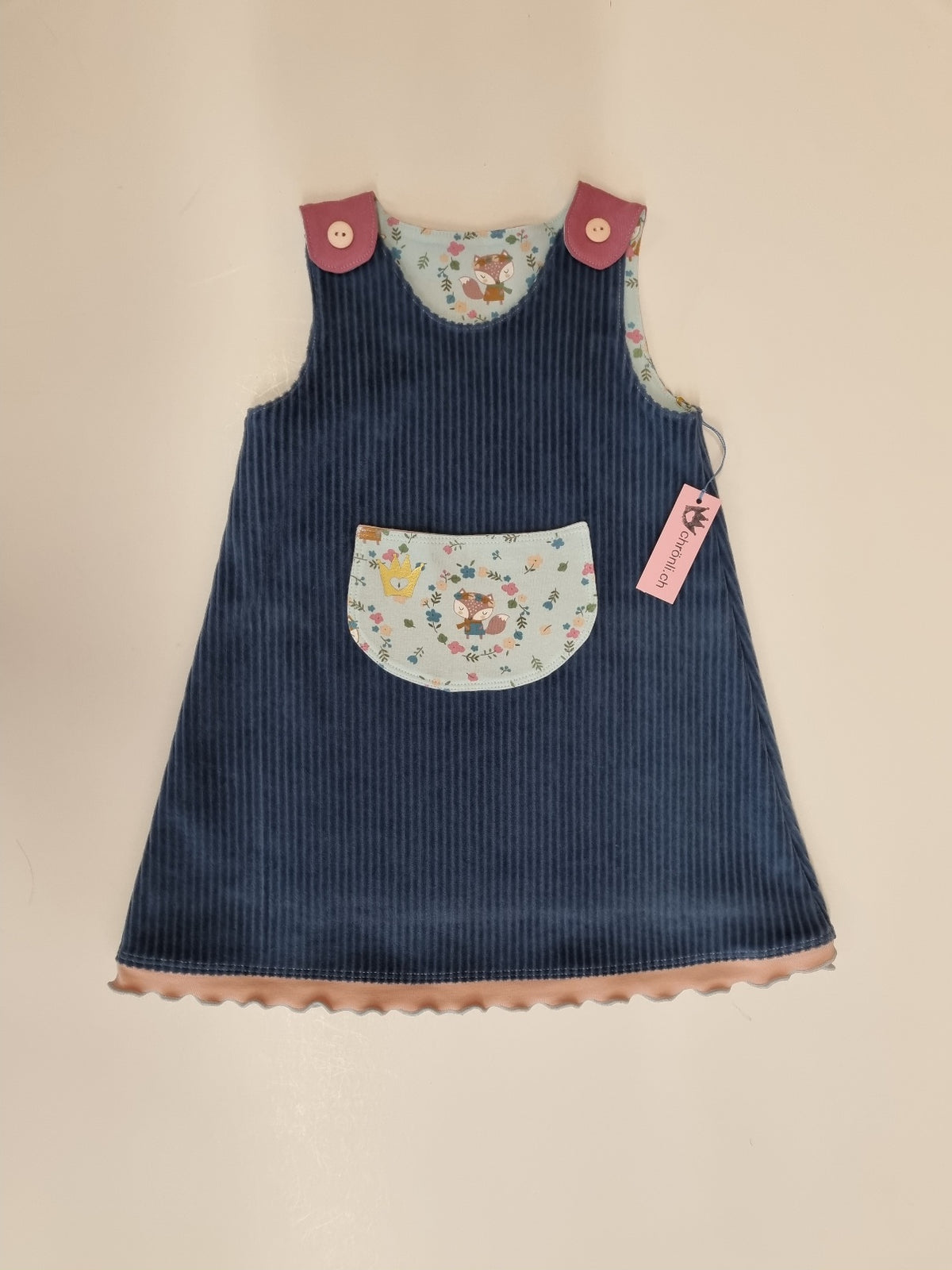 Kleid Juna handgemacht von Chrönli (80/ 86) (Kopie)