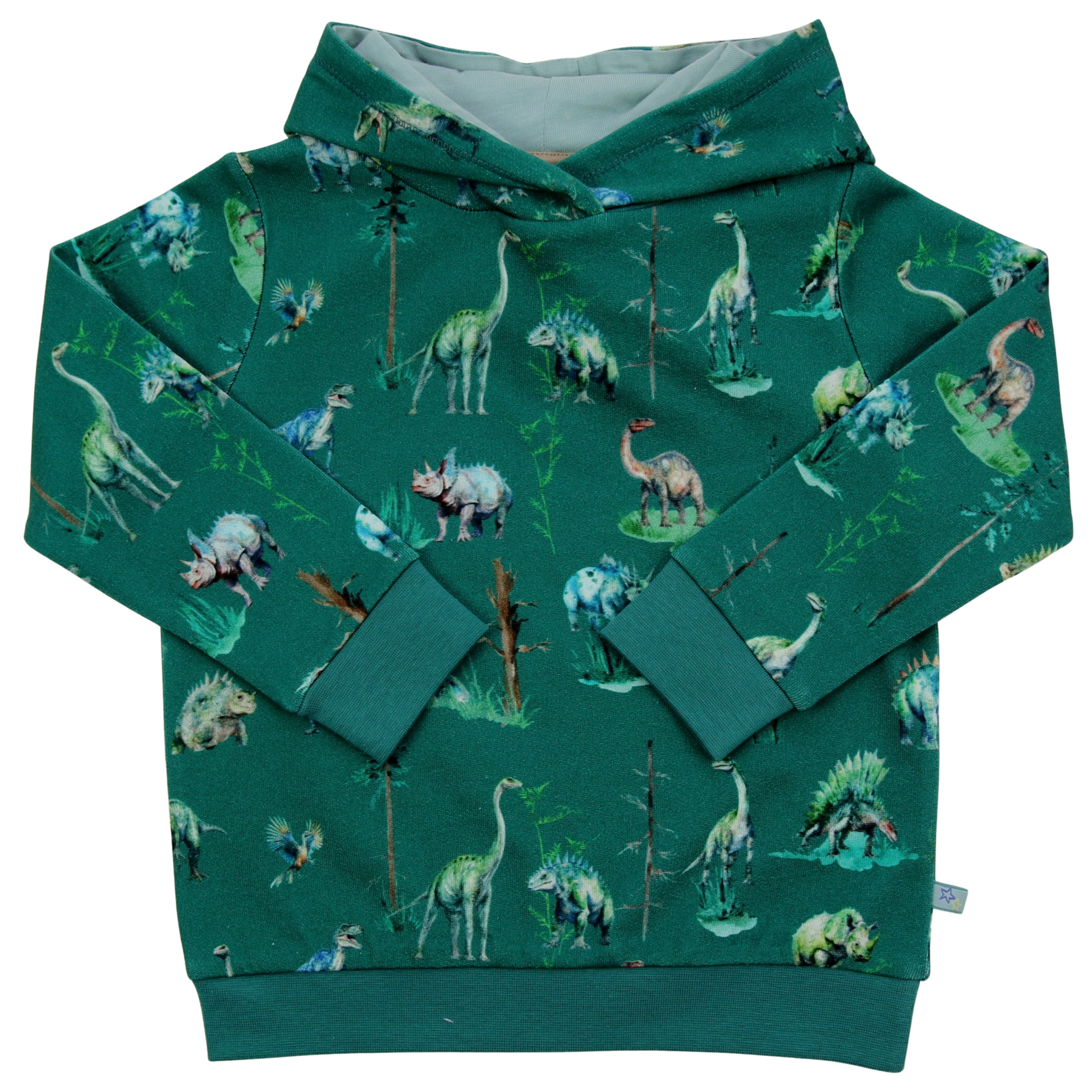 Hoodie Sweatshirt mit Kaputze und Dinodruck von Enfant Terrible