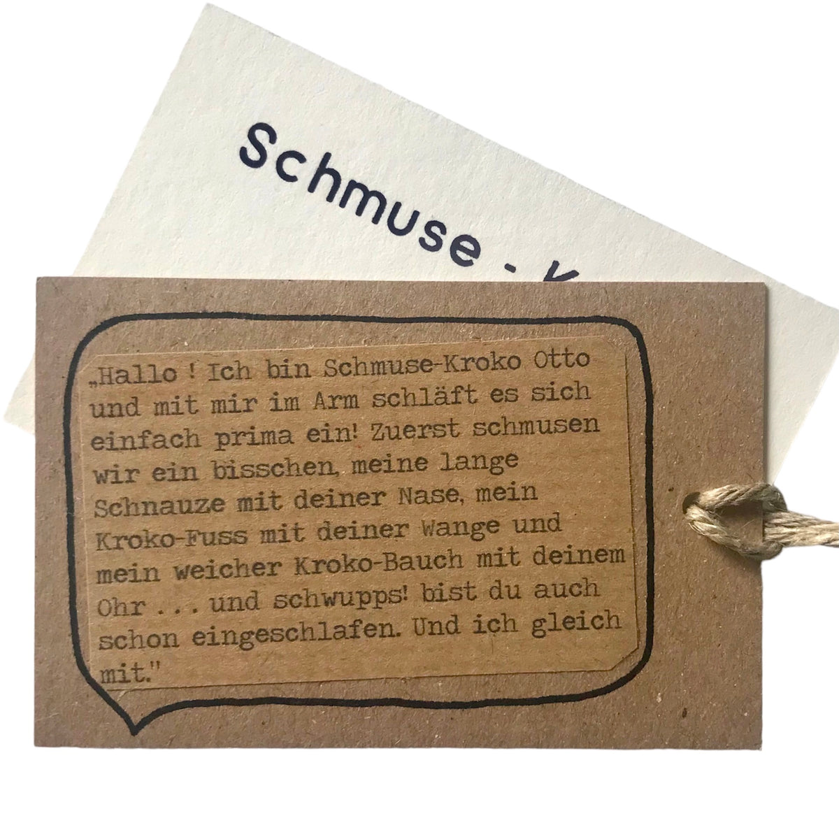 Schmusekroko Otto