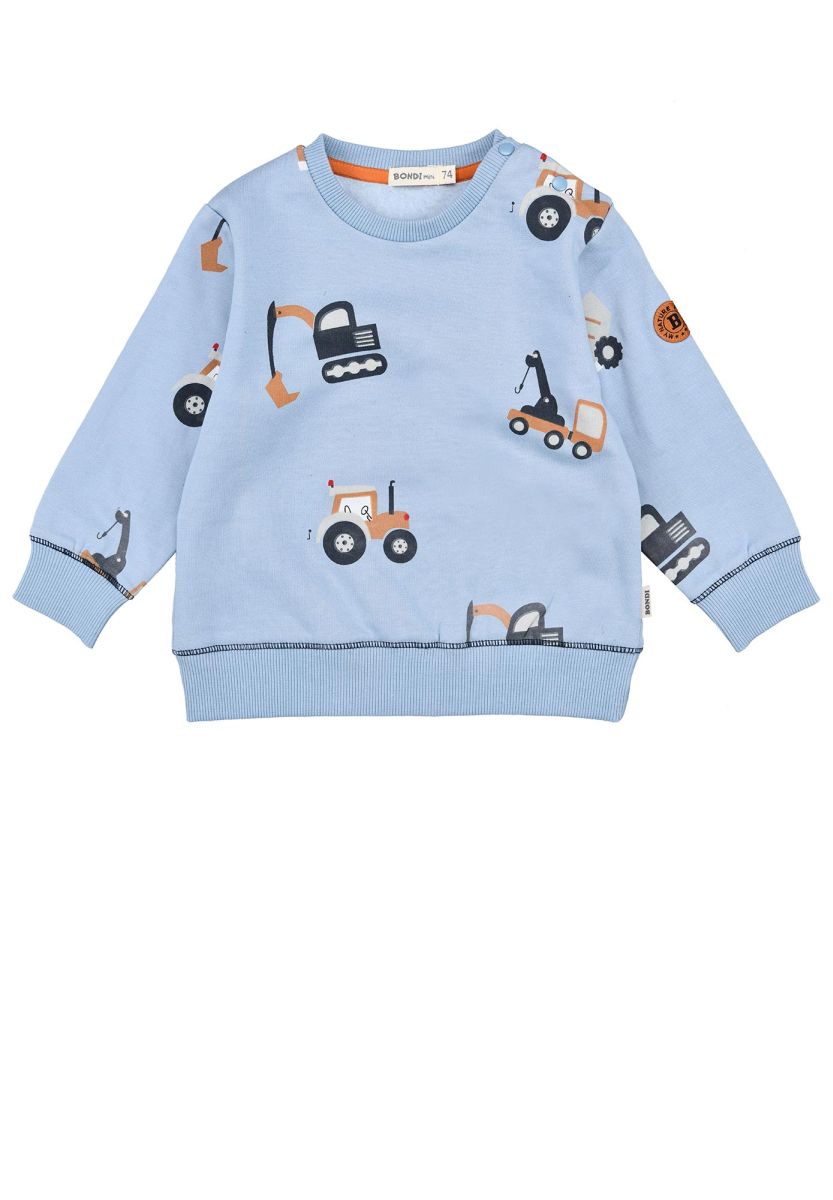 Pullover Fahrzeuge blau von Bondi