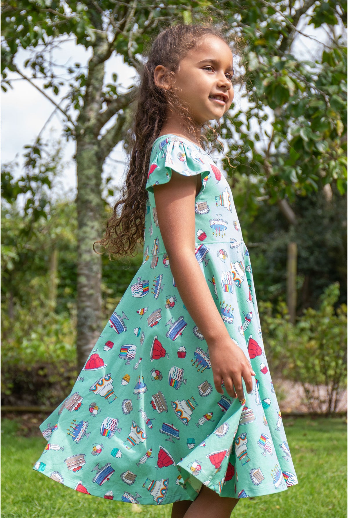 Kleid mit Kuchen von Frugi