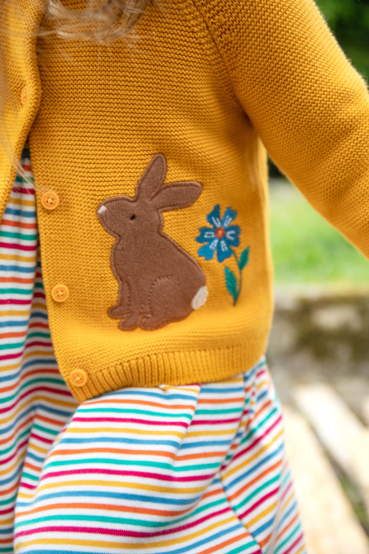 Strickjacke Hase von Frugi