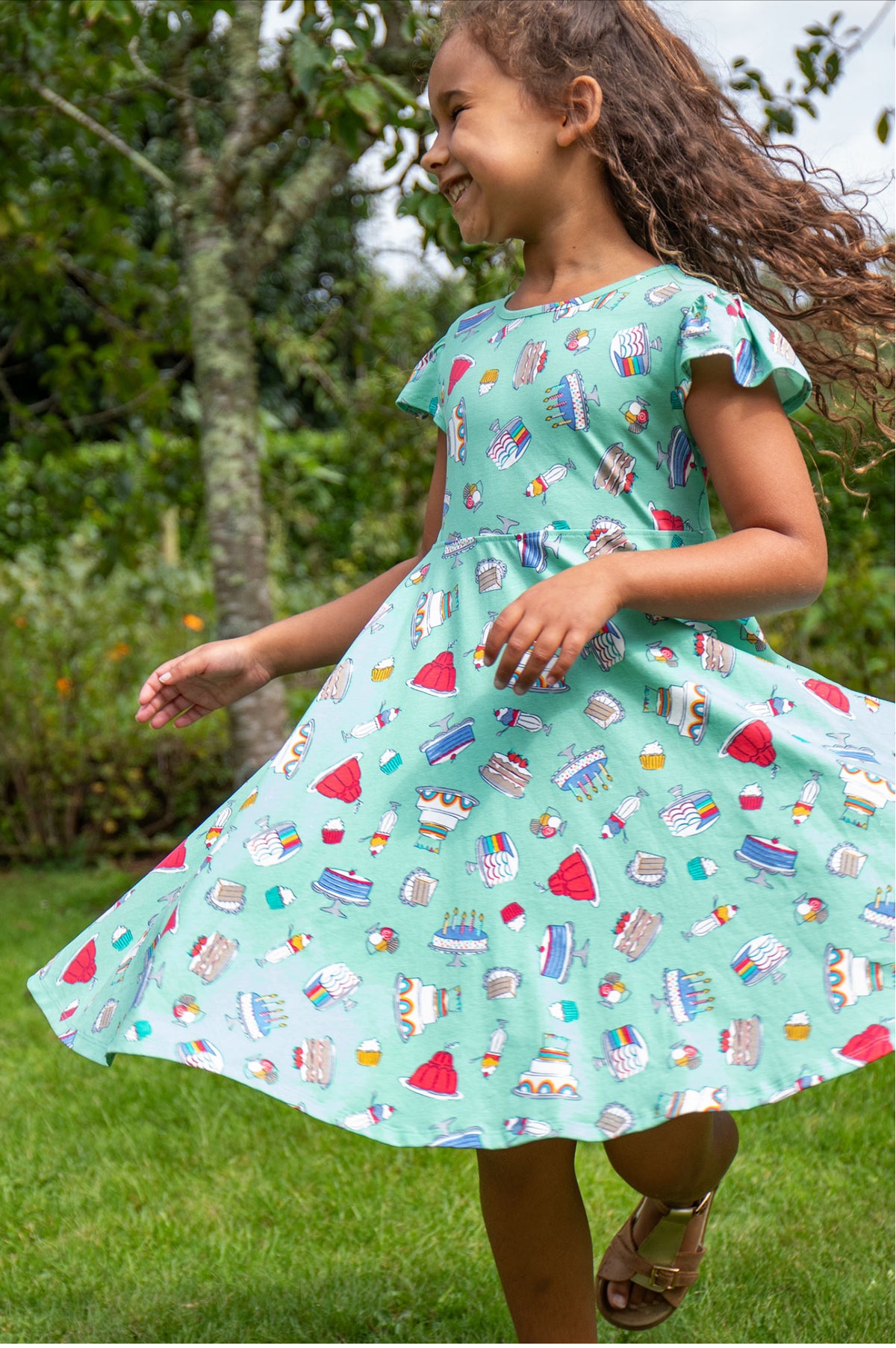 Kleid mit Kuchen von Frugi