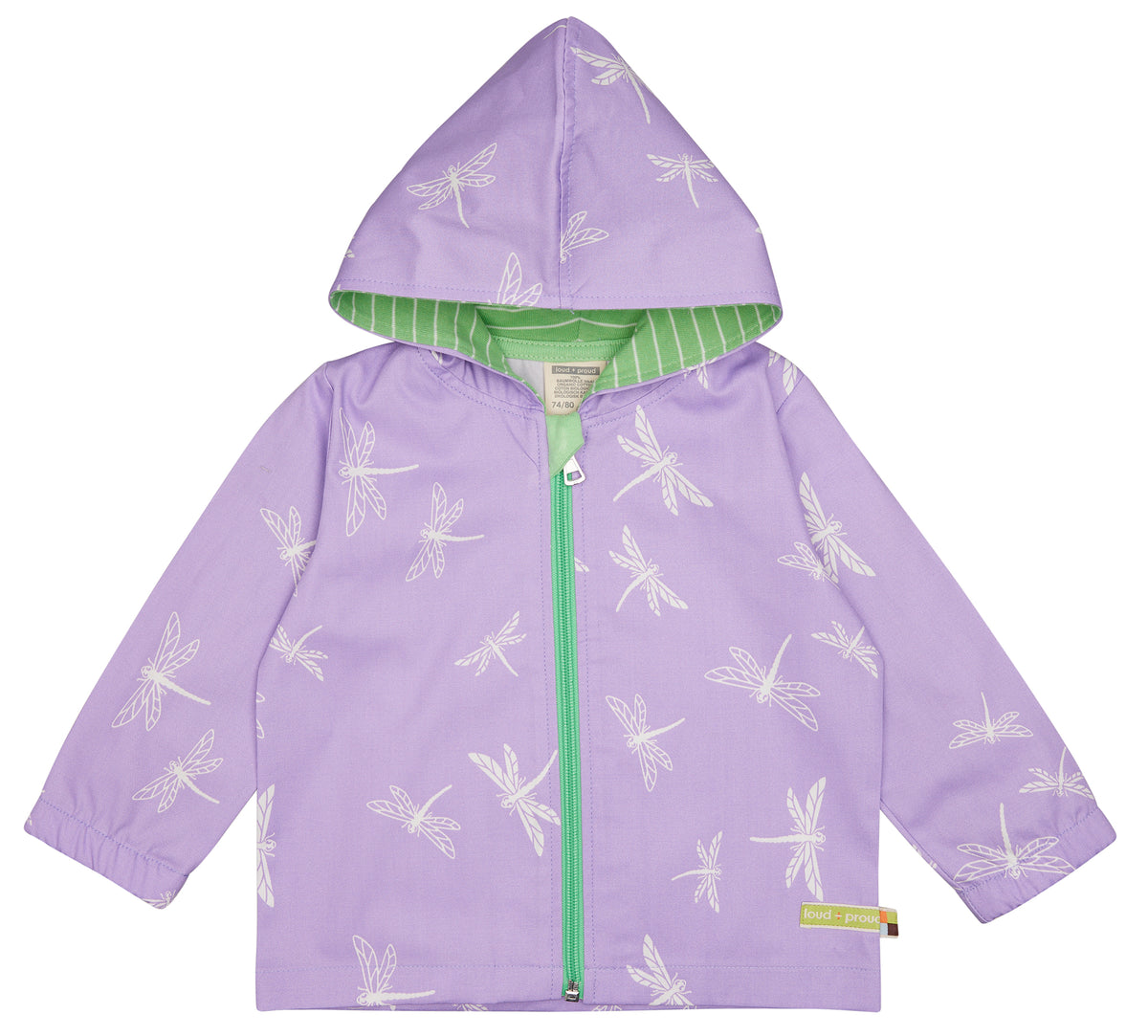 Schmutz/Wasserabweisende Jacke Libellen ( 5-6 Jahre)  von loud+proud