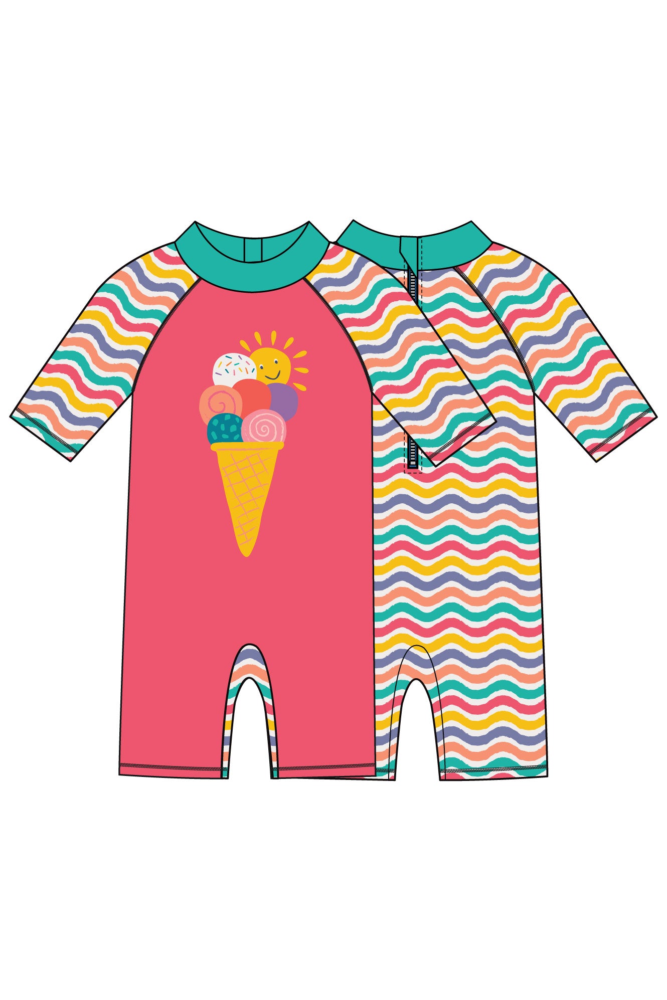 Badeanzug Glace Frugi