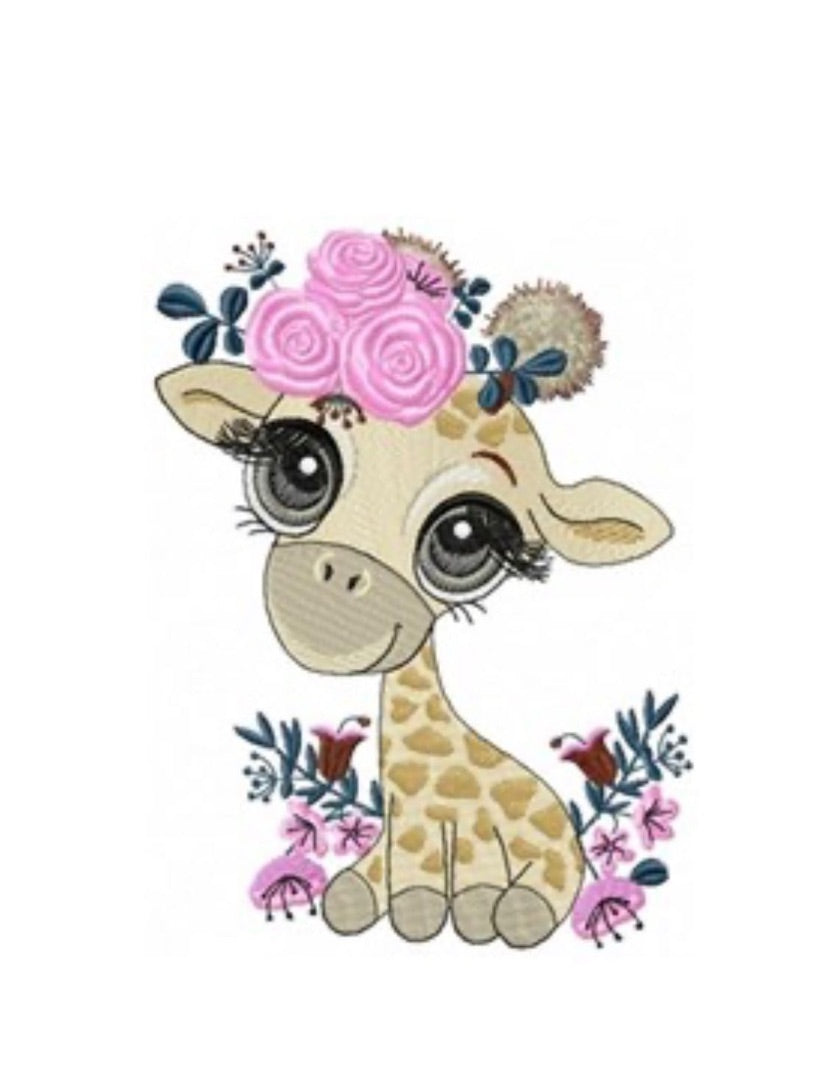 Kapuzentuch mit Tierchen und Namen