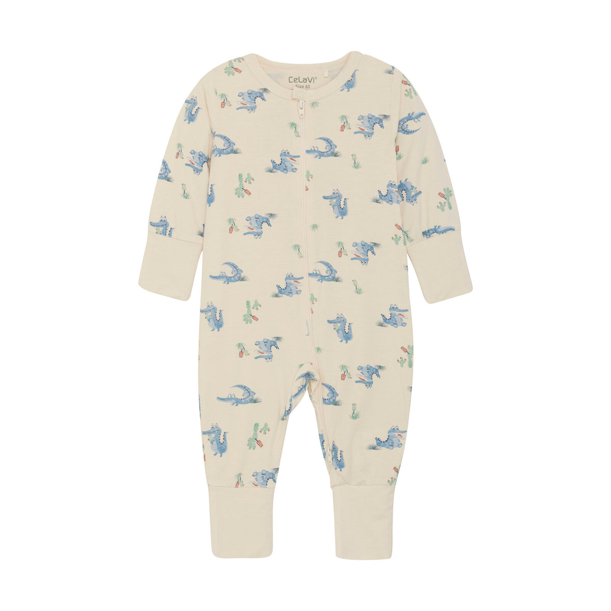 Jumpsuit lang mit Zip von der Marke CeLaVi