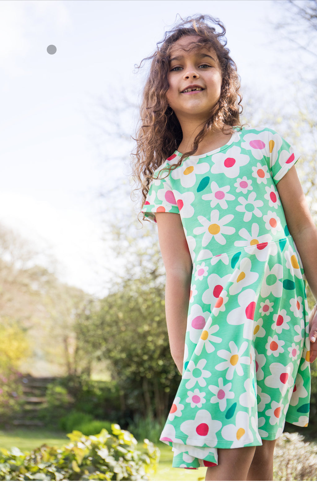 Kleid Daisy Blumen von Frugi