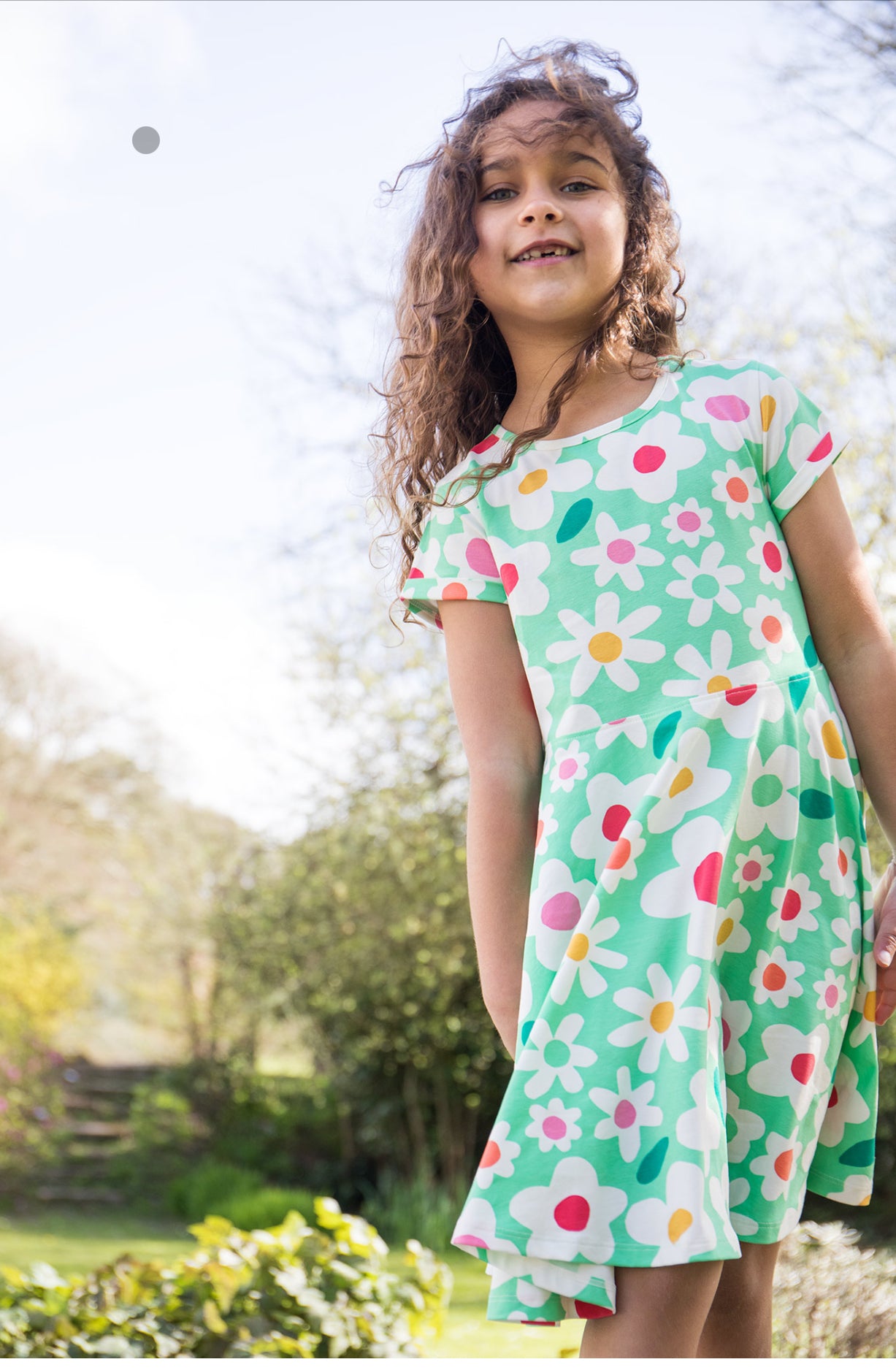 Kleid Daisy Blumen von Frugi