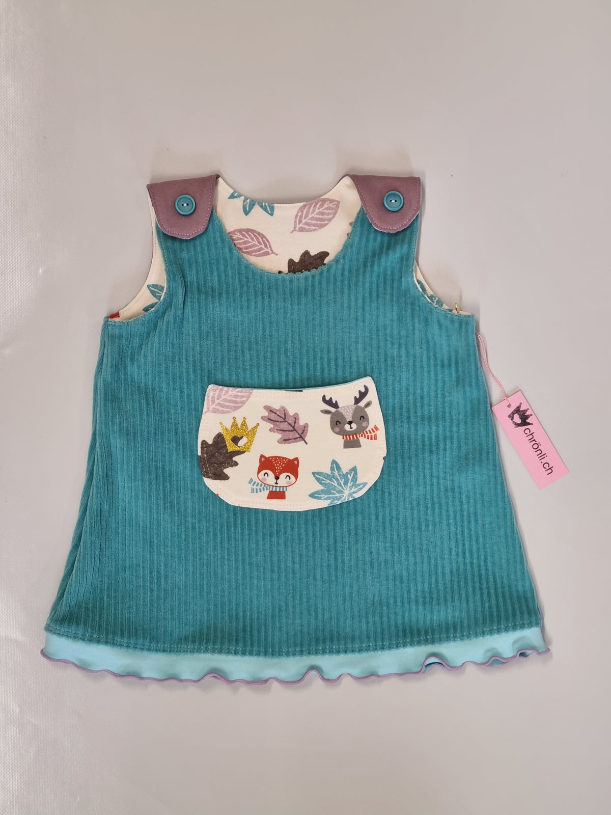 Kleid Juna handgemacht von Chrönli (62/68cm)