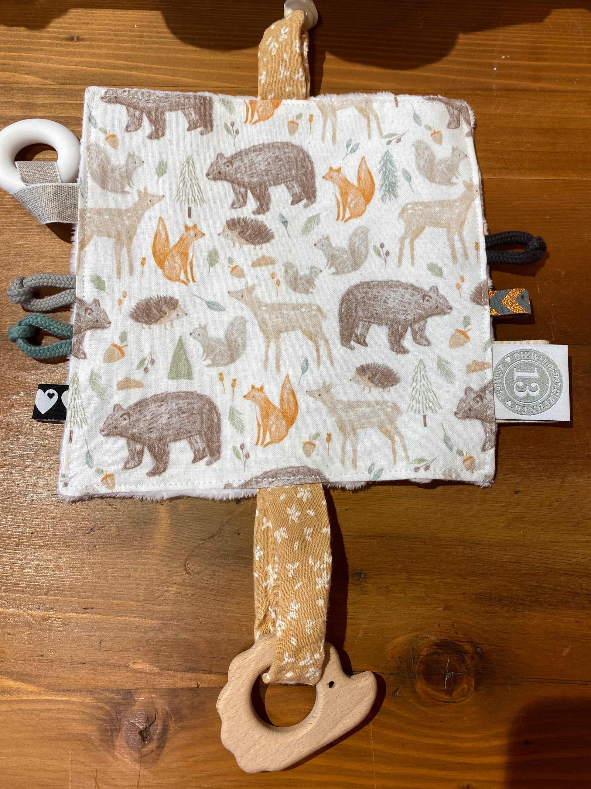 Knistertuch Waldtiere