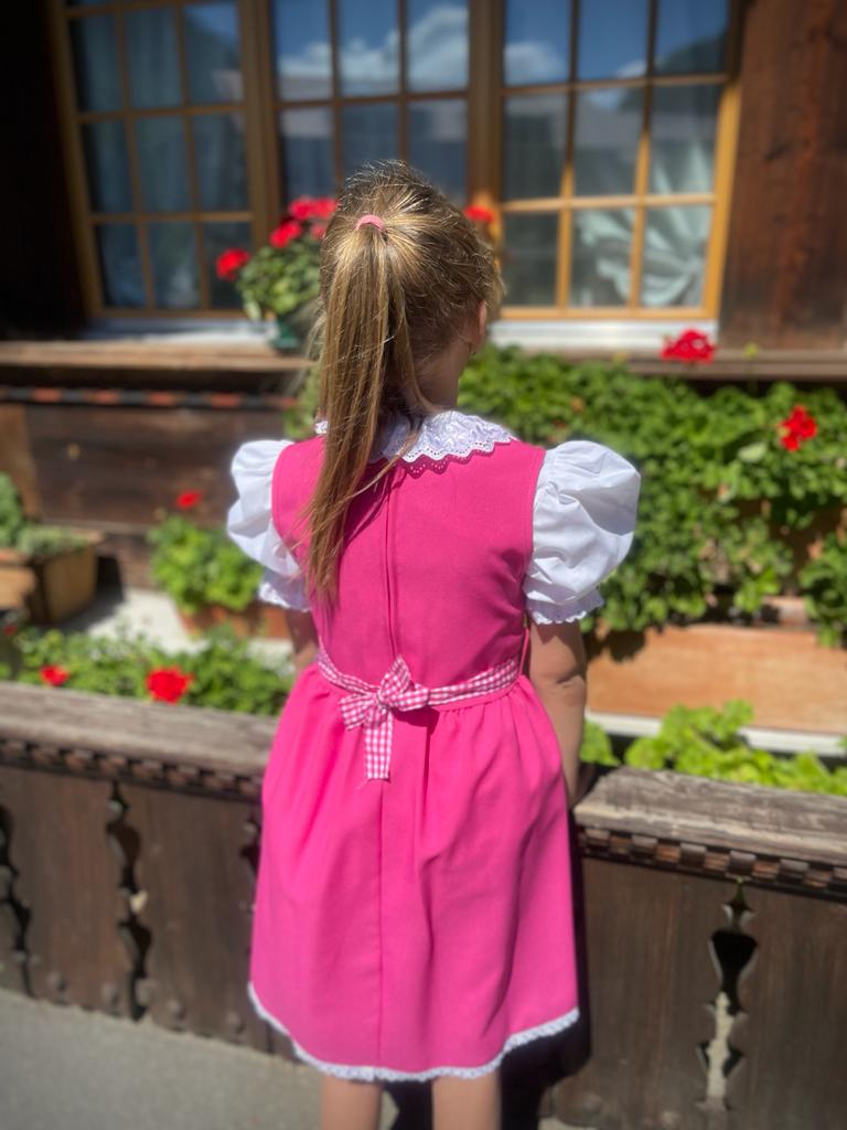 Dirndl &quot;Gretli&quot; in pink von Kowi