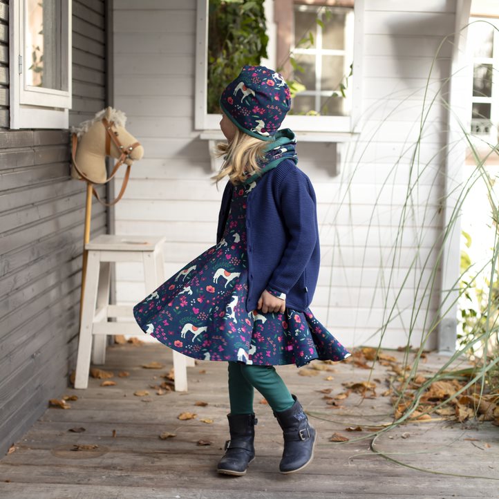 Drehkleid Pferdedruck von Enfant Terrible