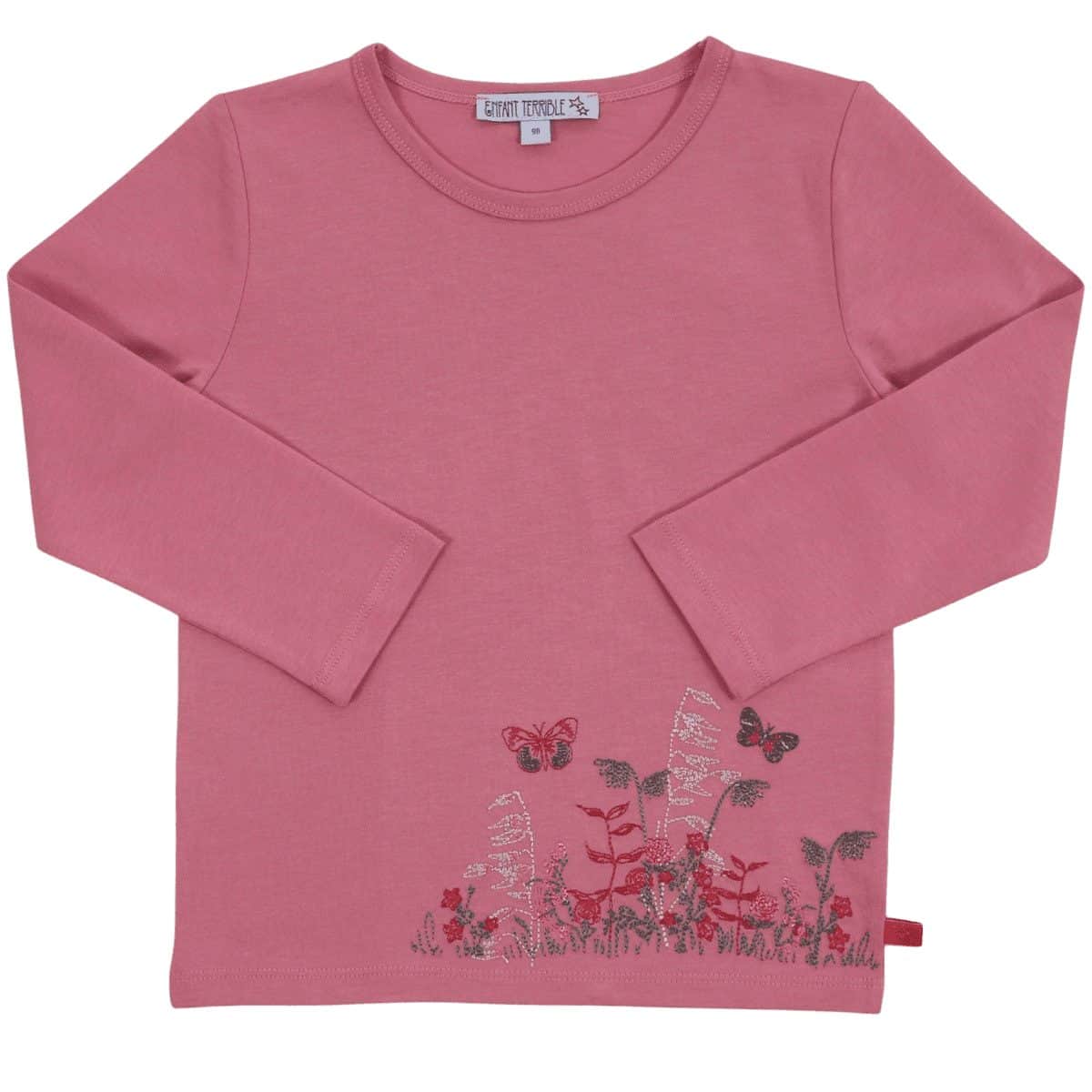 Shirt mit Blumenwiese von Enfant Terrible