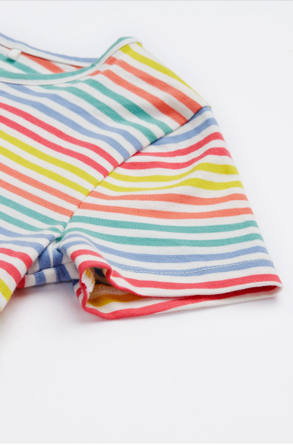 Kleid mit bunten Streifen von Frugi