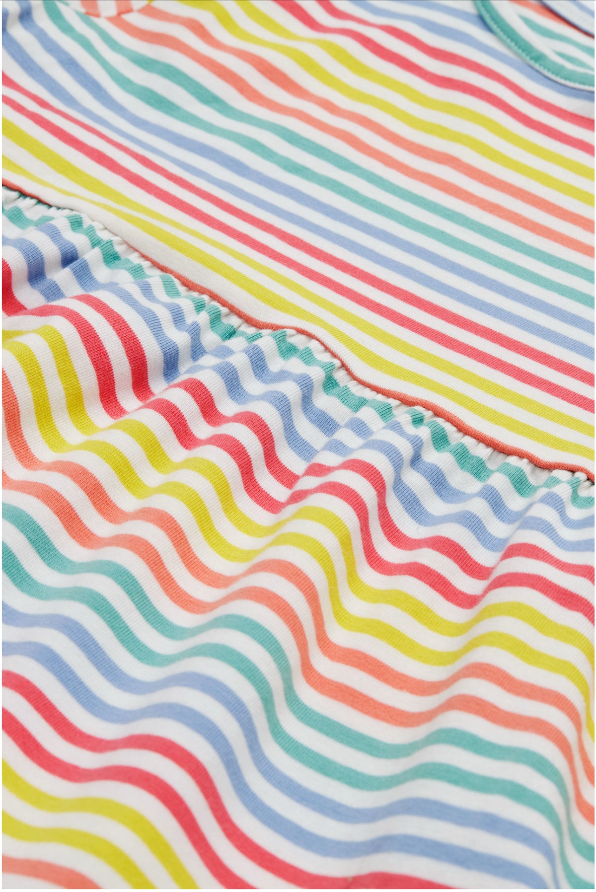 Kleid mit bunten Streifen von Frugi