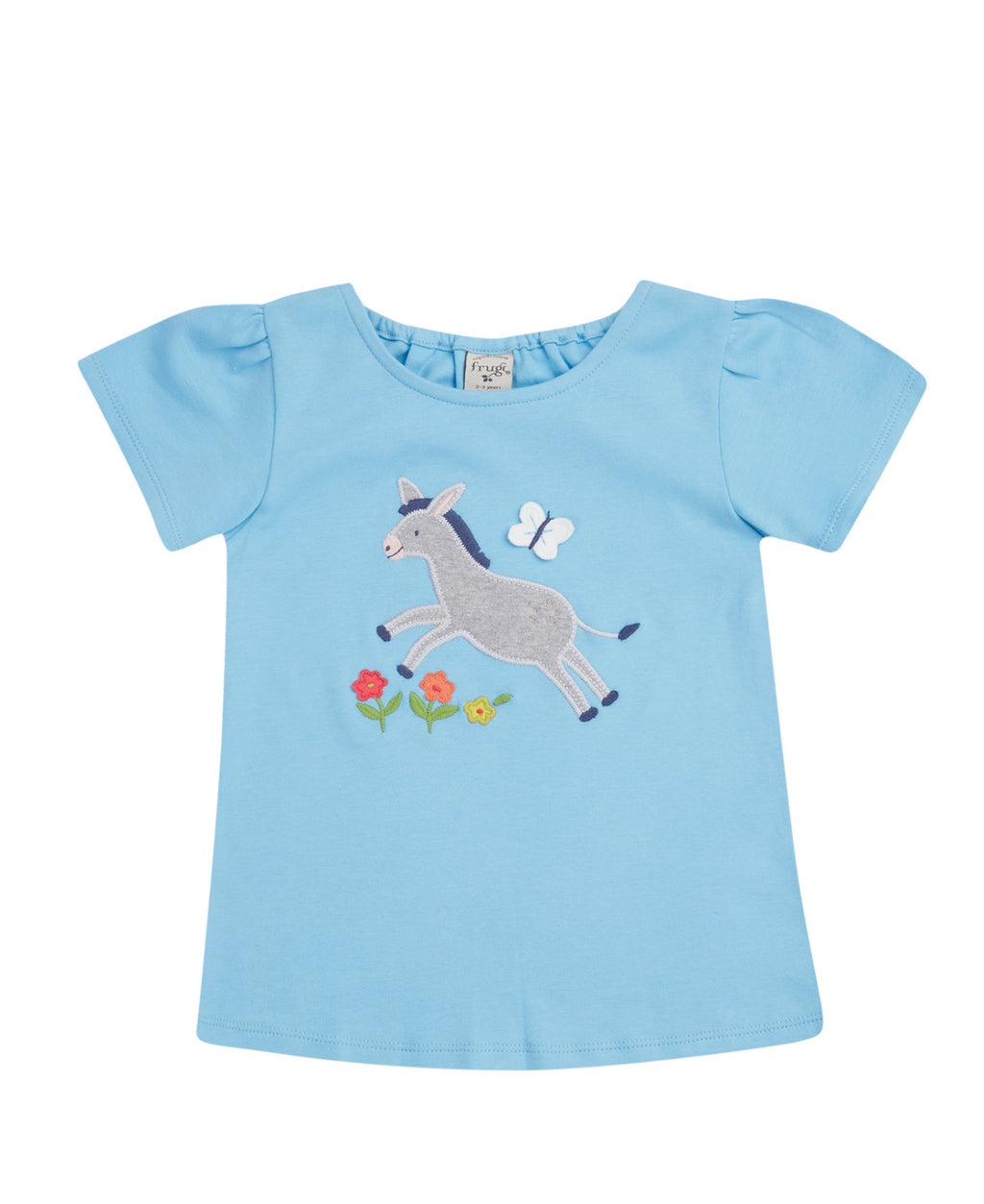 T-Shirt mit Esel von Frugi