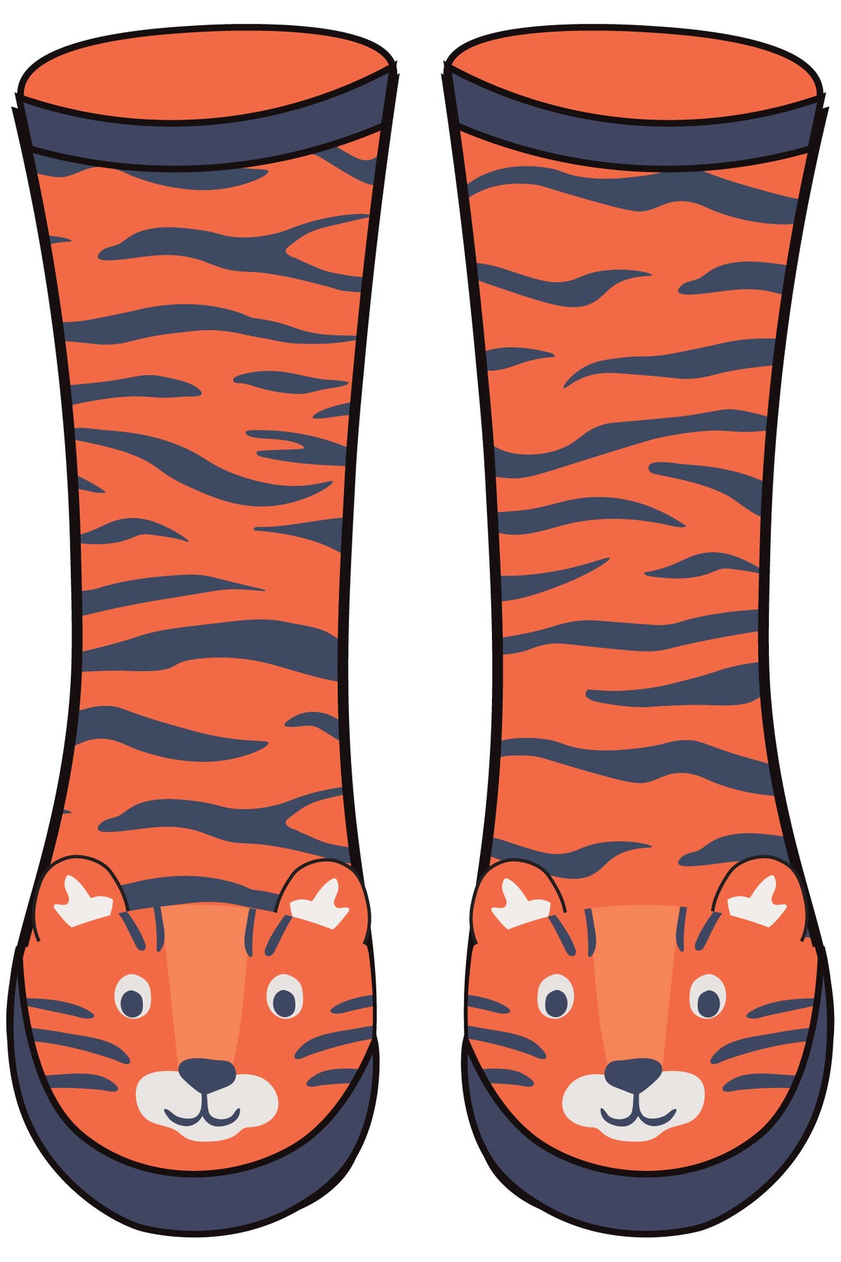 Regenstiefel Tiger von Frugi