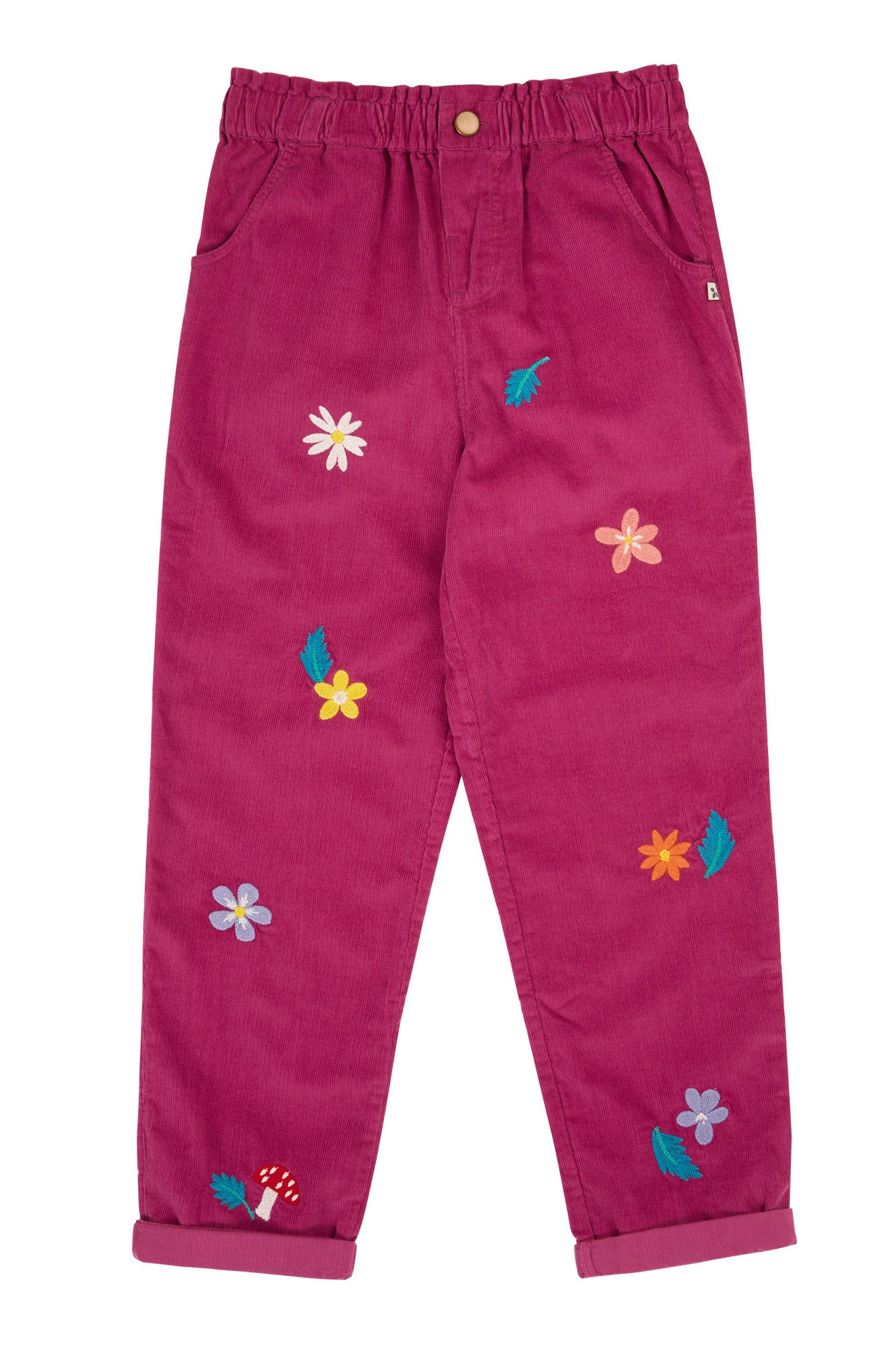 Hose fuchsia von Frugi