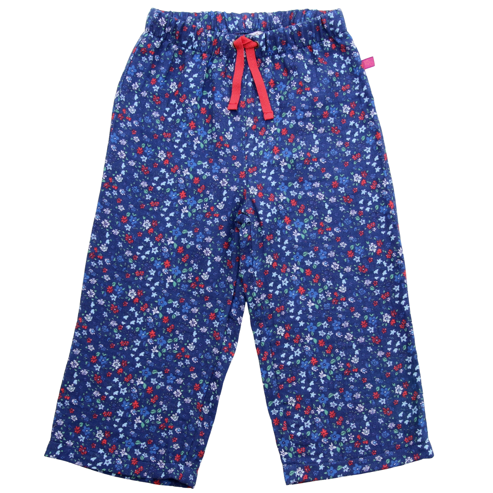 Musselin Hose blau mit Blumen von Enfant terrible