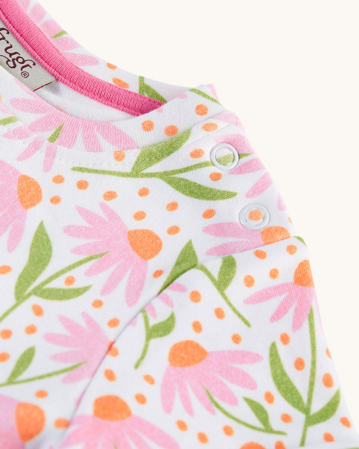 Kleid Blumen Echinacea von Frugi