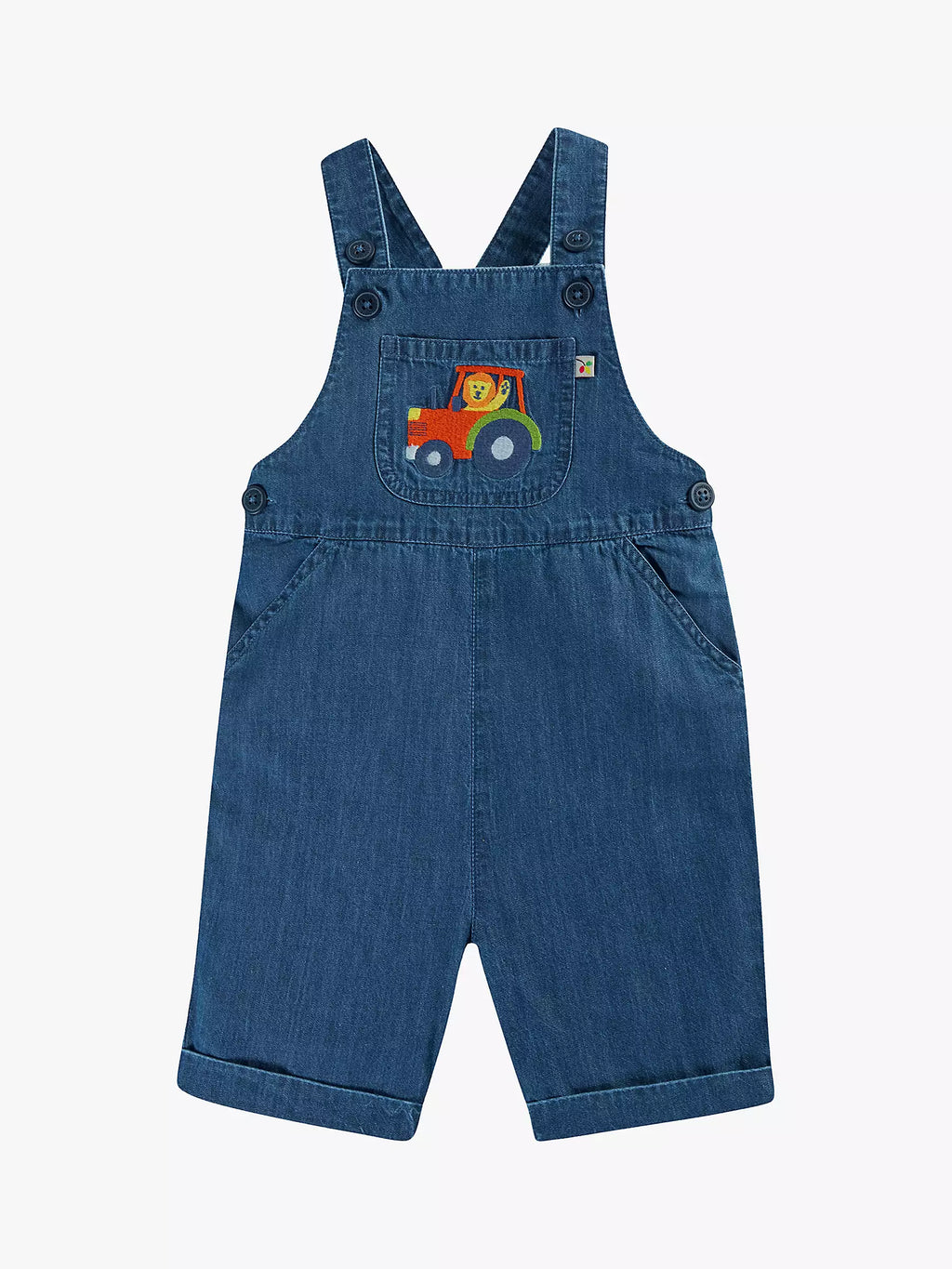 Latzhose Traktor mit Löwe von Frugi