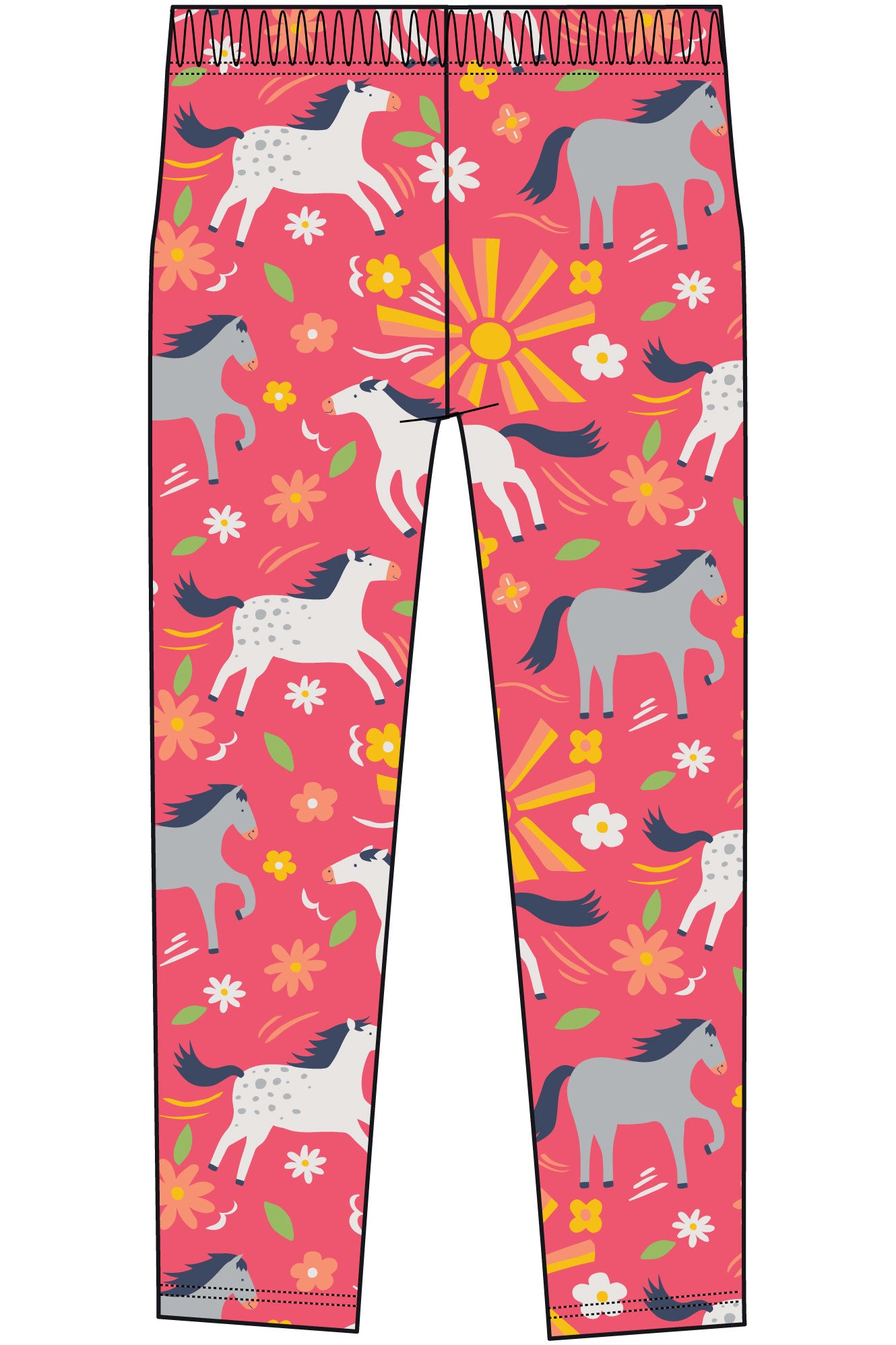 Leggins Pferde von Frugi