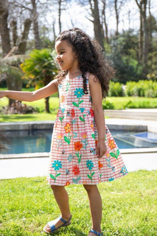 Kleid Blumen von Frugi