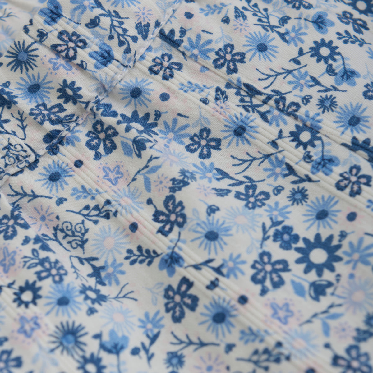 Hose Blumen in blau von Minymo