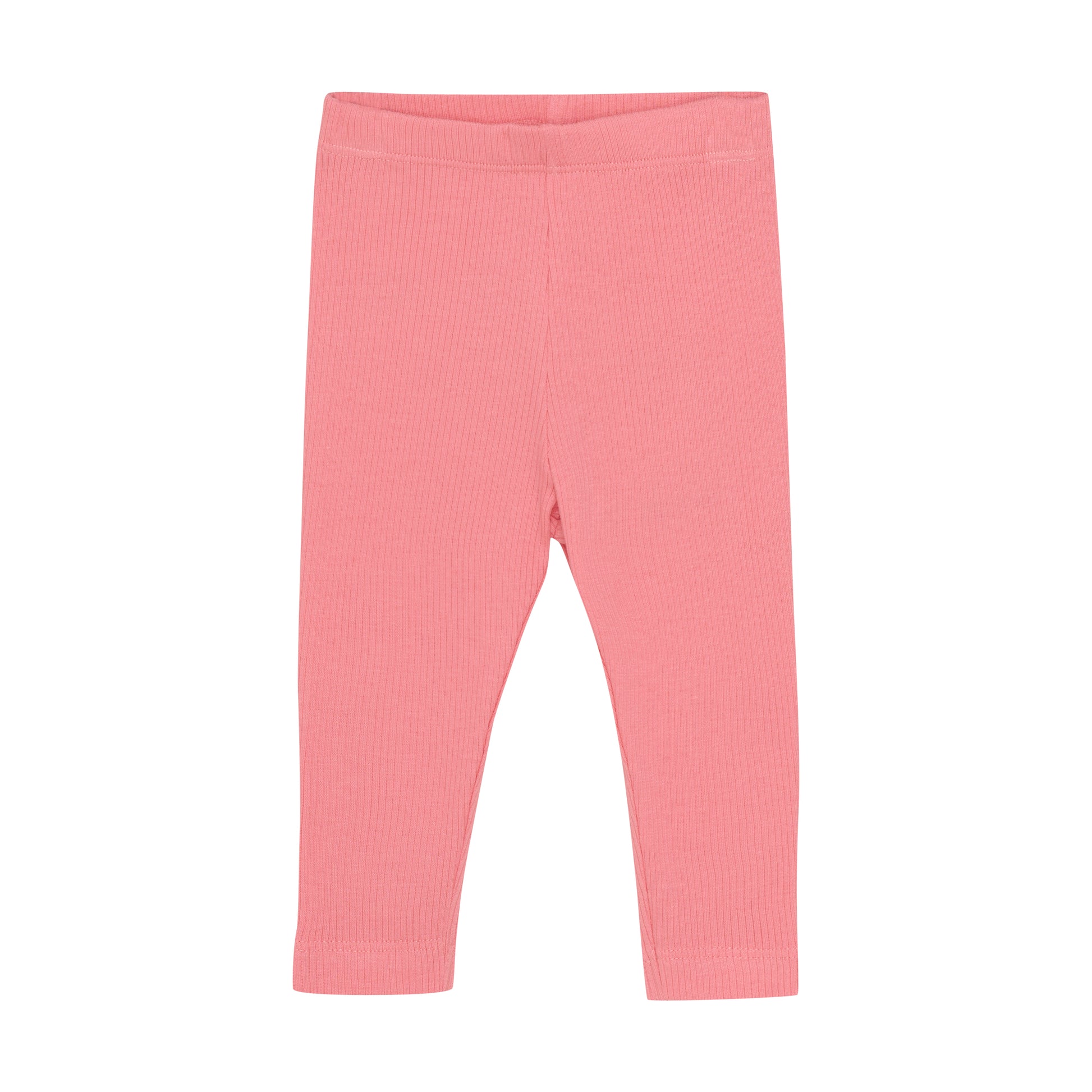 Ripp Leggings in strawberry von Minymo