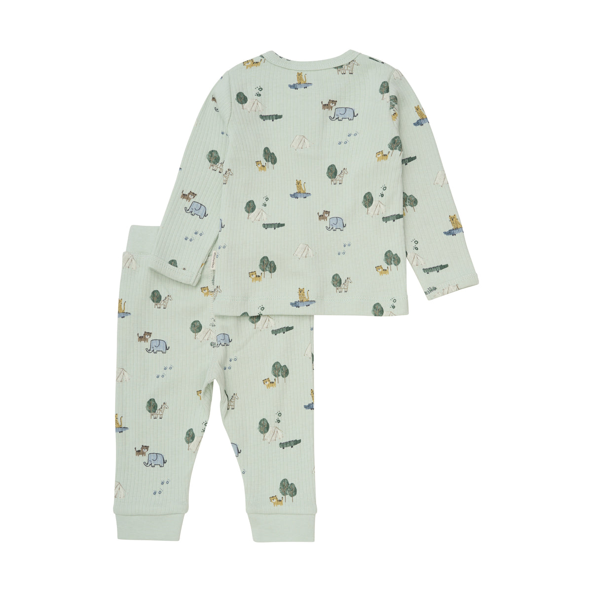Set Shirt + Hose Safari Tiere von Minymo