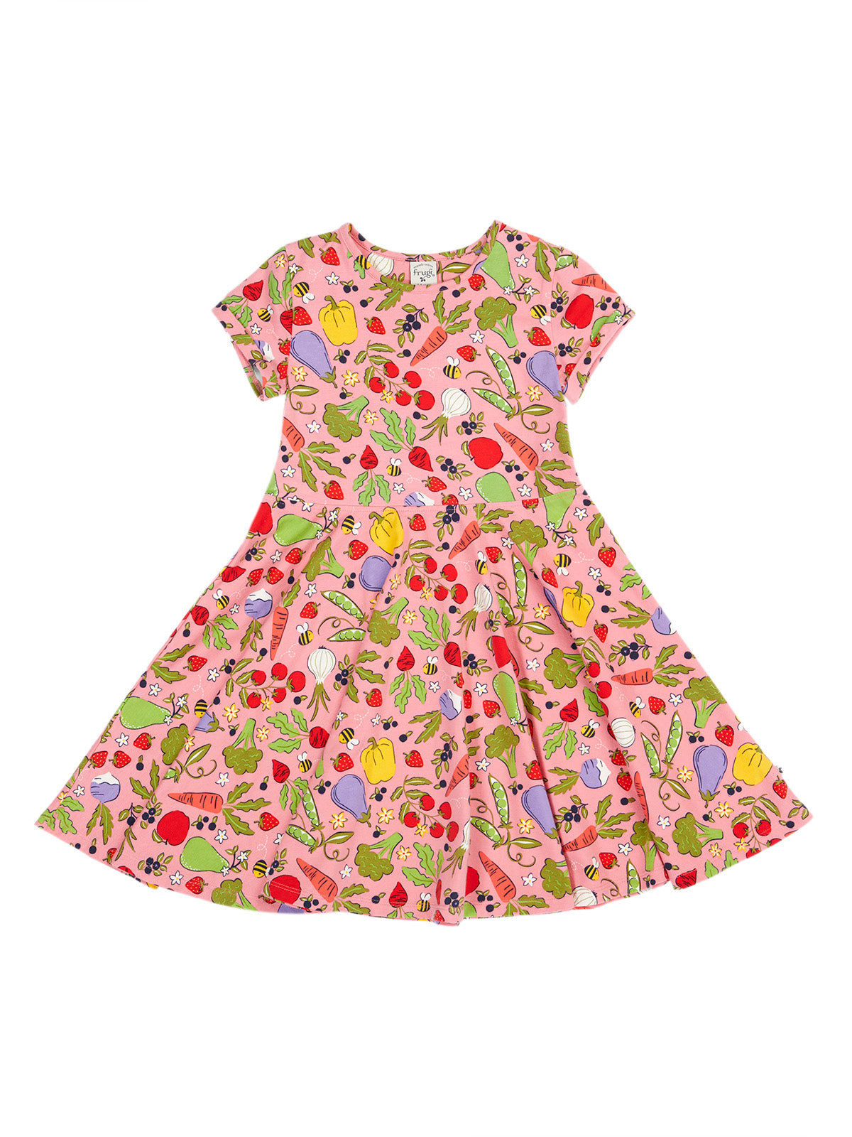 Schwingkleid Gemüse von Frugi