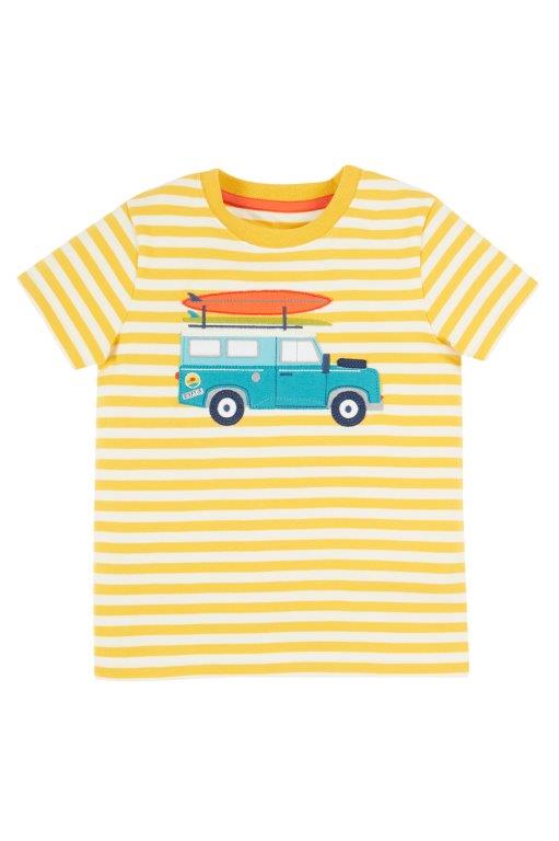 T-Shirt mit Auto von Frugi