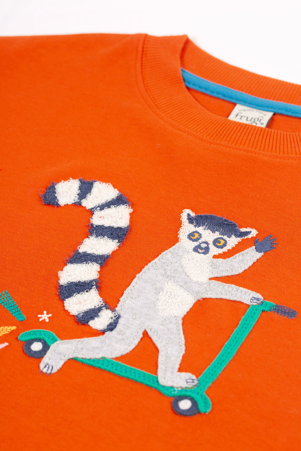 Shirt Lemur orange von Frugi