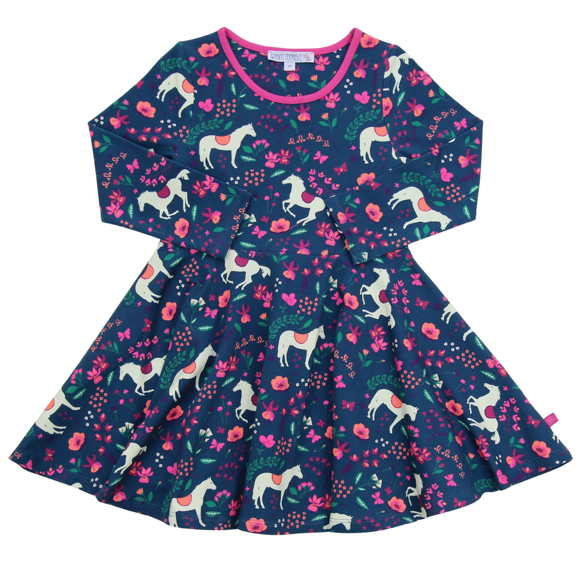 Drehkleid Pferdedruck von Enfant Terrible