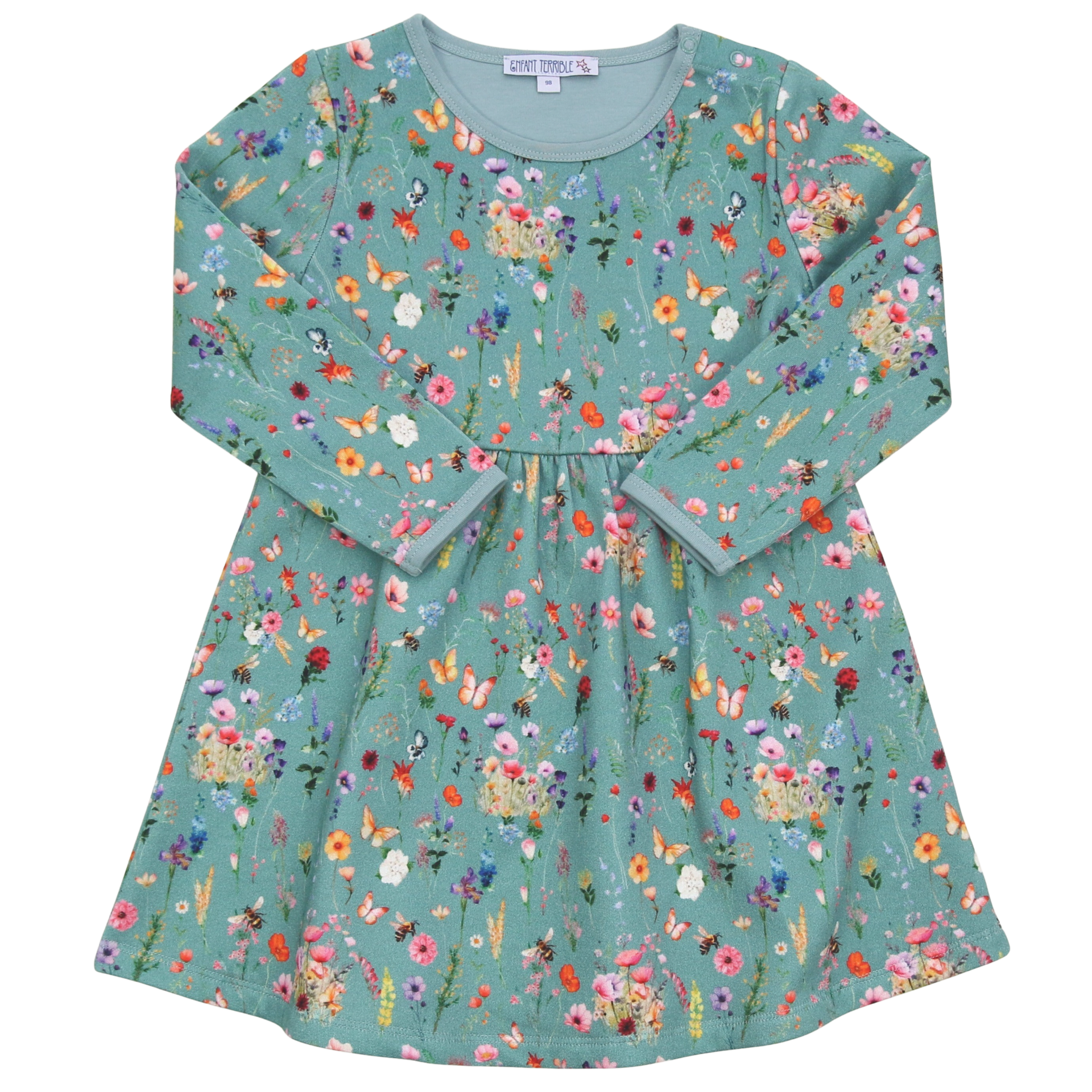 Sweatkleid Aquarelblumendruck von Enfant Terrible