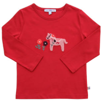 Shirt mit Pferdestickerei von Enfant Terrible