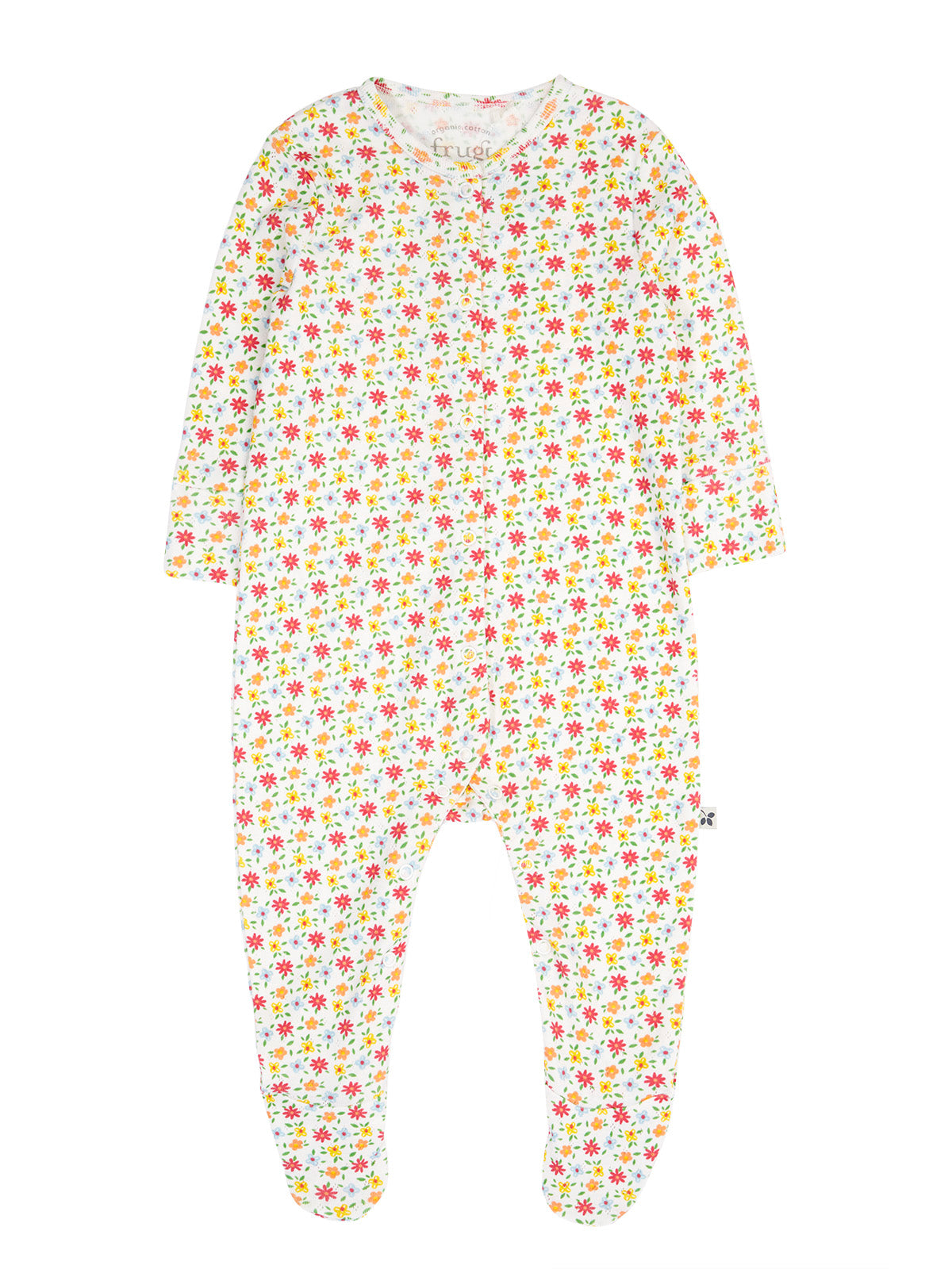 Strampler Blumen von Frugi