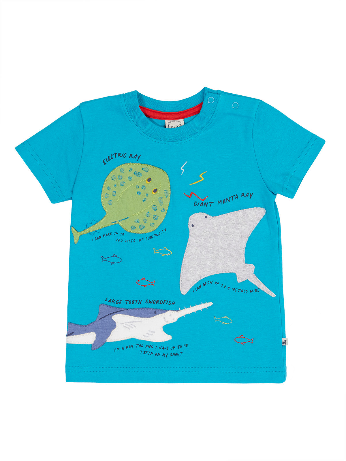 T-Shirt Fische von Frugi