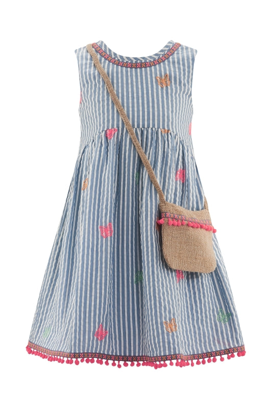 Kleid mit Tasche von Happy Girls