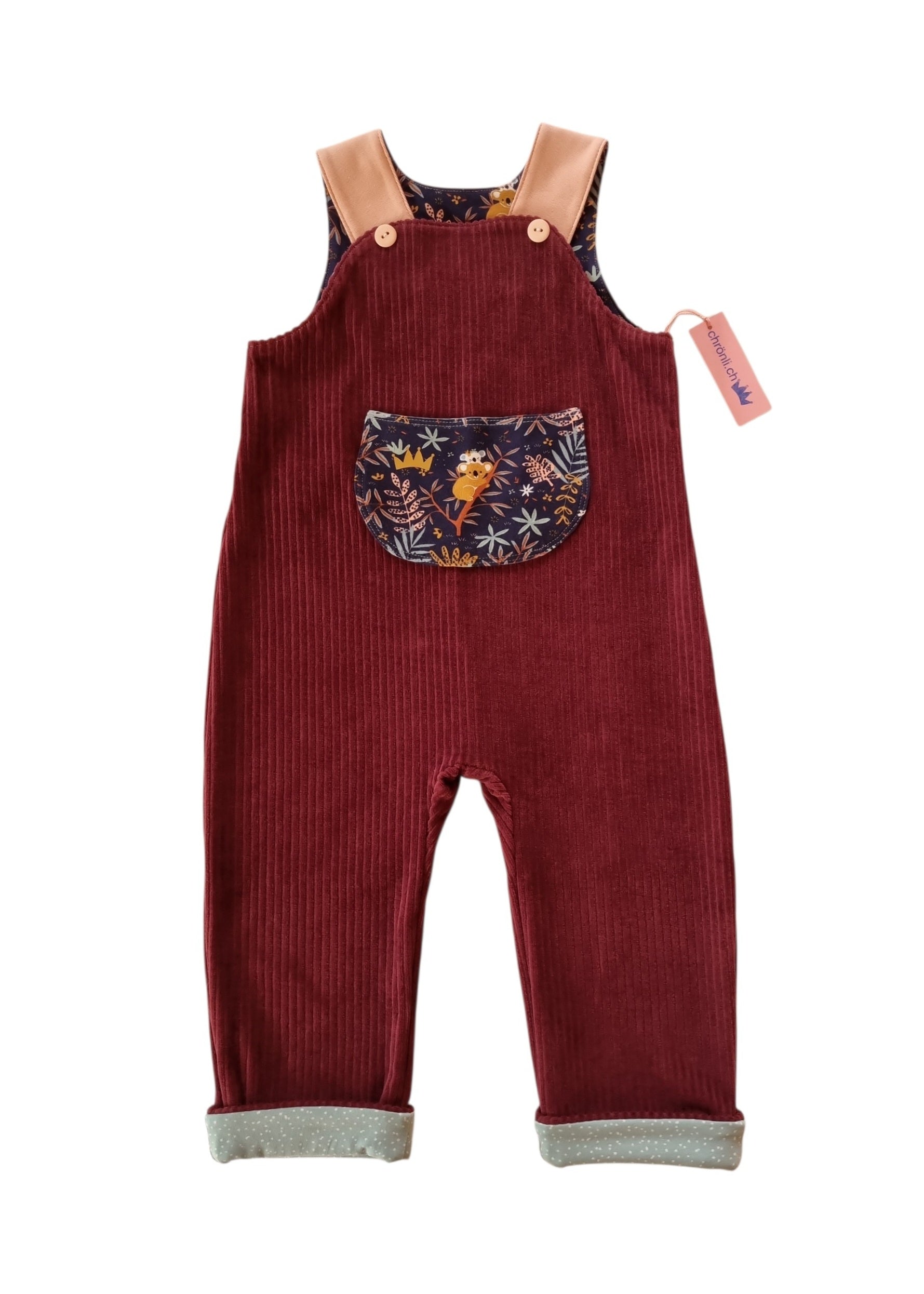 Latzhose Bauernhof handgemacht von Chrönli (80cm)