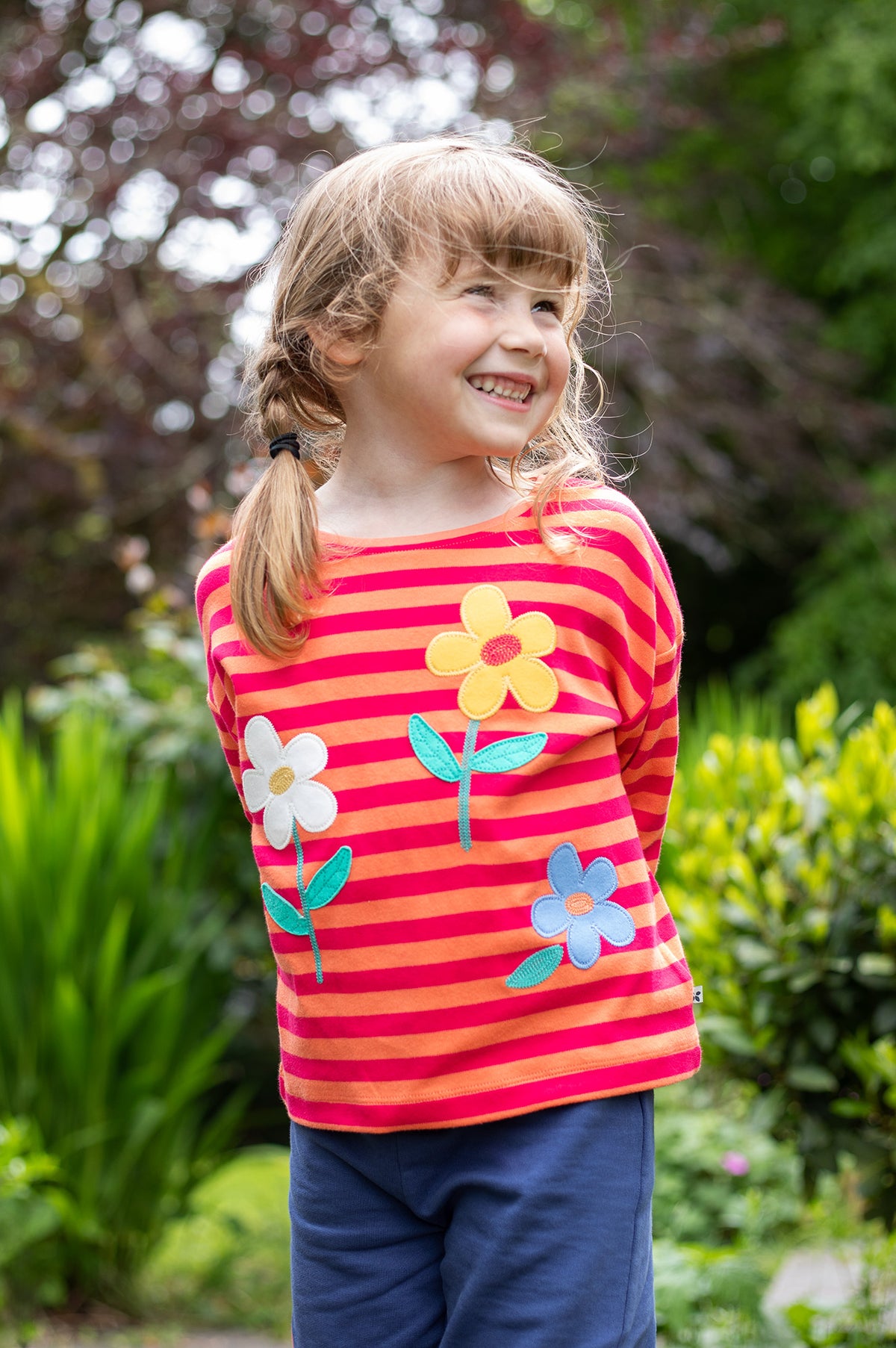 Shirt Blumen von Frugi