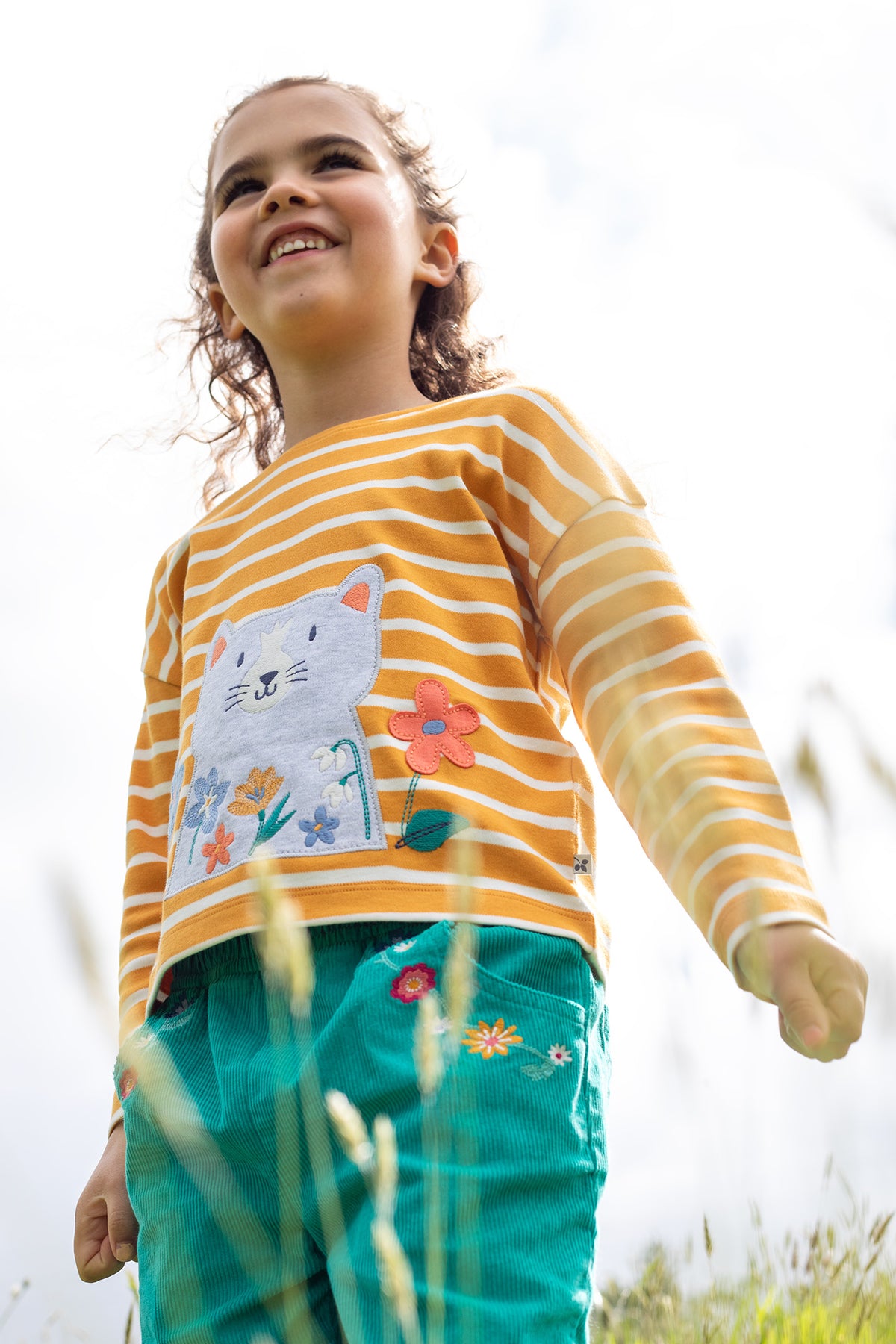 Shirt Katze von Frugi