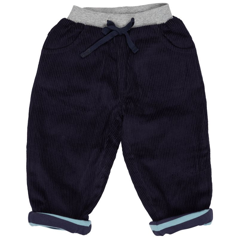 Cordhose in dunkelblau von Pigeon