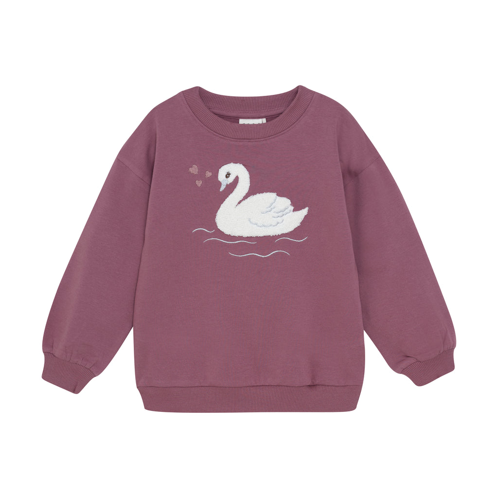 Pullover Schwan so wiss wie Schnee von Minymo
