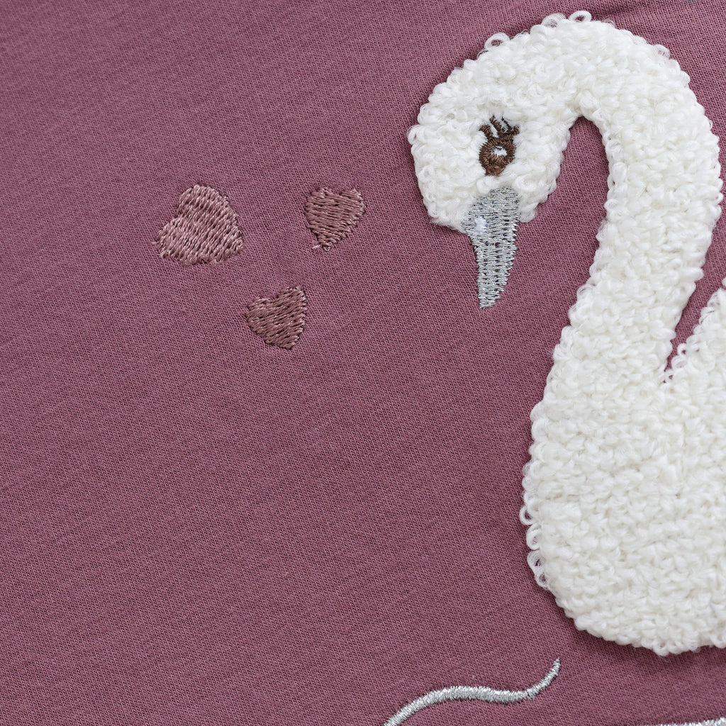 Pullover Schwan so wiss wie Schnee von Minymo